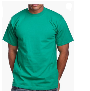 เสื้อยืดคอกลมสำหรับผู้ชายผ้าคอตตอน100% แห้งเร็วและป้องกันการเกิดขน - Product Image 1