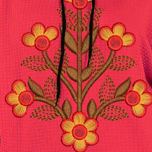 Sudadera Islámica con Capucha para Mujer, Hecha en Pakistán, 100% Algodón, Anti-Pilling, Bordada, Diseño Estampado Regular, Talla Grande, para Invierno - Product Image 3
