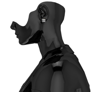 Divya Creations, Fabricante Indio, Oro Amarillo Blanco de 9K, 1 Quilate, Pendientes de Botón de Hip Hop con Corte Brillante Cultivado en Laboratorio, Certificado IGI para Mujer - Product Image 5