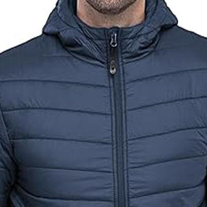 Veste matelassée pour homme de qualité supérieure, nouvelle conception, vente chaude, veste matelassée à fermeture éclair, poids lourd - Product Image 2