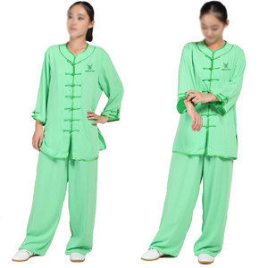 ชุดกังฟูสั่งตัดไซส์และสีได้ตามต้องการ MOQ ต่ำ ชุดกังฟูขายดี ชุดกังฟูราคาถูก - Product Image 1