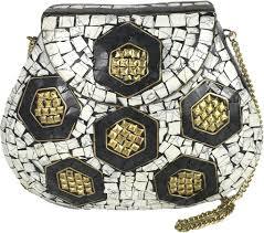 กระเป๋าคลัทช์สไตล์วินเทจประดับมุกแบบคุนดัน ทำมือ งานฝีมือพื้นเมือง สำหรับงานแต่งงาน งานปาร์ตี้ กระเป๋าคลัทช์สำหรับผู้หญิง กระเป๋าถือสำหรับงานแต่งงาน งานปาร์ตี้ งานกลางคืน - Product Image 6