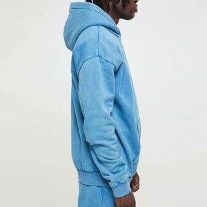 Sudaderas básicas en oferta para hombre, de primera calidad, cómodas, con diseño único, logotipo personalizado, ropa informal, con bolsillo frontal. - Product Image 3