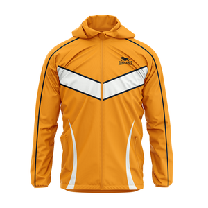 Chaqueta cortavientos deportiva sublimada para hombre, impermeable, de secado rápido, con cremallera, ligera, chaqueta transpirable personalizada - Product Image 2