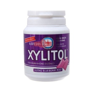 Lot de Chewing-Gum Xylitol myrtille menthe 58g/ Chewing-Gum - Product Image 1
