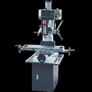 Fraiseuse industrielle entraînée par courroie perceuse 12 étapes de vitesse Table réglable Gibs Verrouillage positif de l'axe Heavy Duty - Product Image 6