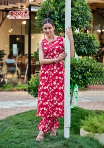 Conjunto de algodón de alta calidad con estampado de Co-Ord, ropa india y pakistaní para festivales, fiestas y ropa informal, precio - Product Image 4