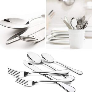Acheter 2024 Meilleure conception Meilleure qualité Vente chaude en acier inoxydable 5pcs Cuillères Fourchette en acier inoxydable de haute qualité couverts couverts ensemble - Product Image 6