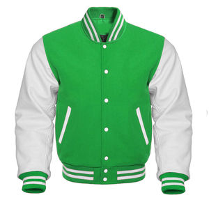 Chaqueta Universitaria de Béisbol Personalizada de la Mejor Calidad para Adultos y Jóvenes, Chaqueta de Forro Polar con Cuello Alto, Nuevo Diseño - Product Image 6