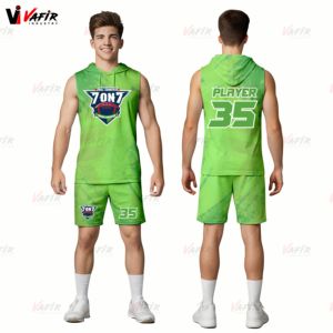 Vafir Sports Custom 7v7 Camisetas de fútbol americano Uniformes de equipo personalizados Impresión digital Spandex/Poliéster Antibacteriano - Product Image 4