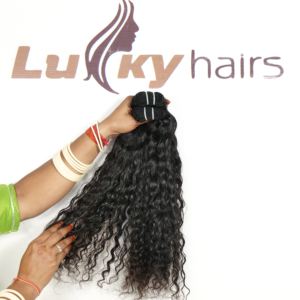 Extensions de cheveux humains vierges naturels, cuticules alignées, vague profonde lâche, Remy indien, fabricants, noir, cuticules alignées - Product Image 6