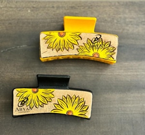 มาใหม่ล่าสุดร้อนขายสไตล์ตะวันตกทําด้วยมือเครื่องมือแกะสลักหนังผมกรงเล็บคลิปหนังกรงเล็บอุปกรณ์เสริมผมสําหรับผู้หญิง - Product Image 4