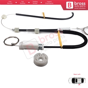 Kit de Reparación de Elevalunas Trasero Izquierdo BWR972 para CLS Clase C219 W219 2004-2011 A2197300746 - Product Image 6