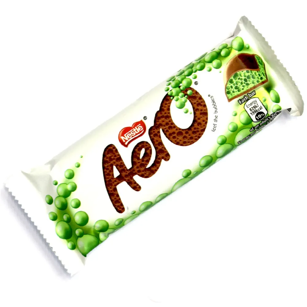 Nestle Aero Dark Bars 70% какао 48 батончиков/Nestle Aero праздничный апельсин (5x100 г)