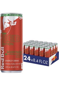 Boisson énergétique Red Bull de la meilleure qualité, pastèque, édition rouge, 8.4 floz (lot de 24) - Product Image 2