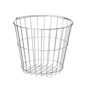 Cesta de alambre de metal Cesta de diseño hecha a mano de calidad superior Forma personalizada Venta caliente Cesta de artículos de cocina de lujo - Product Image 3