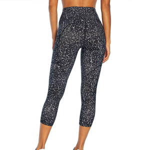 Legging de Yoga pour femmes, Camouflage, taille haute, Fitness, Capri, avec poche, personnalisé, Spandex, Polyester, séchage rapide, respirant - Product Image 3