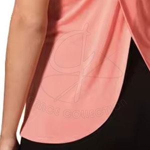 เสื้อกล้ามแห้งเร็วของผู้หญิงเสื้อออกกำลังกายแบบลำลองออกแบบได้ตามต้องการสำหรับออกกำลังกายและเล่นโยคะ - Product Image 4