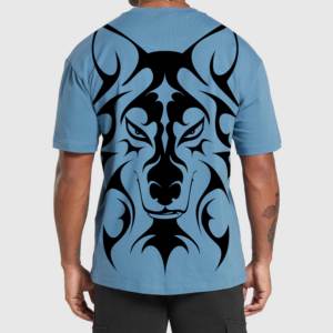 T-shirt de sport de luxe surdimensionné en coton épais pour hommes Streetwear grande taille vêtements de haute qualité - Product Image 5