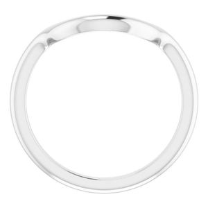 Anillo de boda Stuller de oro blanco de 14 quilates 51243:639P con 14KW - Product Image 2