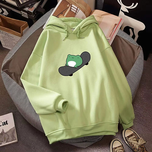 Nouveau Design Hoodies Pour Femme Laine Hoodies Hiver Polaire Coton Femmes Sweat À Capuche Surdimensionné Femmes Sweat - Product Image 3