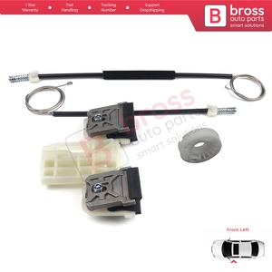 ชุดซ่อมกระจกหน้าต่าง BWR5074ด้านหน้าซ้ายสำหรับ Fabia MK2 5J มก. 542 545 2006-2014 5J1837401 5ประตู - Product Image 5