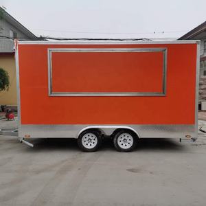 Remorque alimentaire mobile pour restauration rapide avec cuisine intégrée en acier inoxydable et chauffage intégré pour hamburgers, café, snacks - Restauration commerciale - Product Image 3