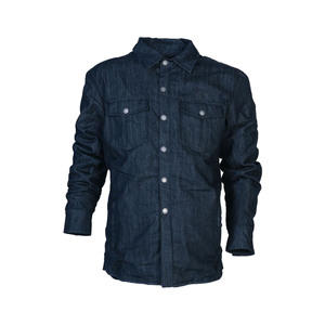 Camisa de Verano de Mezclilla Blindada de Manga Larga para Hombre, Diseño 2024, Ligera y Transpirable, para Motociclismo y Automovilismo, OEM ODM - Product Image 3