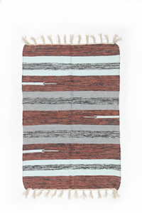 Wholesale Cotton Handloom Cutshuttle <b>Rug</b> / <b>Runner</b> Assorted Designs & Assorted Colors Travel Camping Prayer - Product Image 2