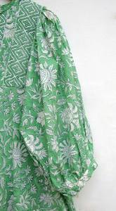 2024 collection en gros tie dye longue caftan col en v demi-manches rayonne tissu robe ample avec fente latérale printemps caftan - Product Image 4