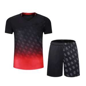 Uniforme de tenis y bádminton personalizado para hombres, pantalones cortos de tenis de mesa con técnica de sublimación, usable para deportes - Product Image 4