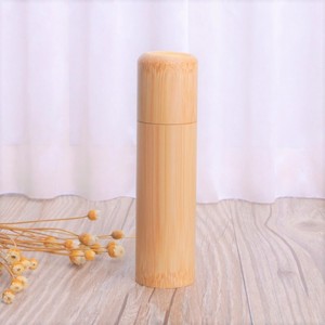 Brosse à dents voyage couvre étui support tubes à couvercle en bambou boîtes de conteneurs biodégradables personnalisation accepter - Product Image 2