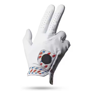 Gants de golf en cuir Cabretta synthétique durable de qualité supérieure avec logo personnalisé à vendre par Hanger Impex - Product Image 3