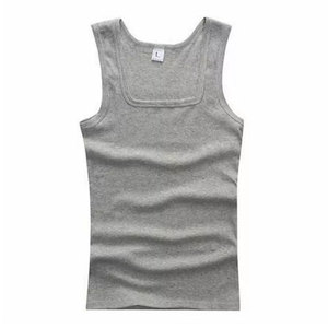 เสื้อกล้ามผู้ชายดีไซน์ใหม่ขายดี ระบายอากาศได้ดี ไซส์ใหญ่ ผ้าถักโพลีเอสเตอร์/คอตตอน ชุดออกกำลังกาย ราคาดีที่สุด ปากีสถาน - Product Image 1