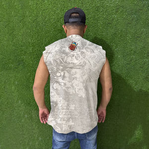 Best Selling High Quality Plus Size <b>Washed</b> 100% Cotton Training Active Wear Men Tank Top Slim Fitness Singlets for <b>Boys</b> - Product Image 6