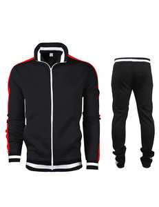 Nuevo traje de jogging unisex de manga larga de 2 piezas, traje informal con logotipo personalizable, opciones de talla grande, deportes de invierno ecológicos - Product Image 1