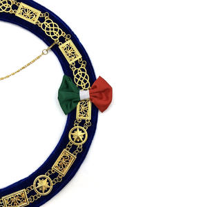 Collar de cadena masónica de Material de la mejor calidad hecho a medida/Cadena de cuello Masonic Regalia con MOQ bajo y precios razonables - Product Image 5