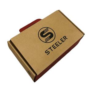 Custom Recyclable Eco-Friendly Corrugated Paper <b>Box</b> for Luxury Self-Erecting Packaging Shoes Clothing Shipping Packaging - Product Image 2
