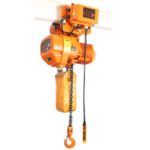 Machines de levage 1t 2t 3t type de chariot motorisé palan à chaîne électrique de l'usine SANMA avec simple double vitesse - Product Image 2