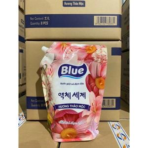 Detergente para ropa con fragancia floral de 2,1 L, fórmula altamente activa, limpiador líquido de calidad para ropa, función almacenada - Product Image 1