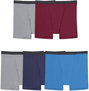 Men's <b>Boxer</b> Briefs 87% <b>Polyester</b> 13% Spandex Jersey Imported Pull on Closure Machine Wash Sourcing From Bangladesh - Product Image 2