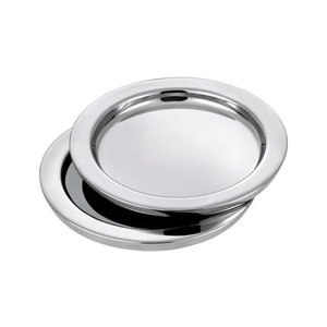 ที่รองแก้วขวดโลหะทรงกลมหรูหราออกแบบมาสำหรับใช้ในห้องรับประทานอาหารและเคาน์เตอร์ครัวทำด้วยมือ - Product Image 4