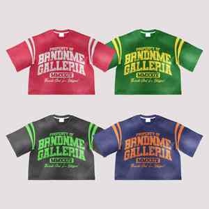 Ensemble décontracté d'été 2025 pour hommes, personnalisé en gros, haute qualité, 100% coton éponge lavé, écologique, 2 pièces (short et t-shirt) - Product Image 5