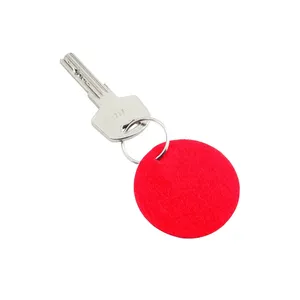 Portachiavi Personalizzati in Feltro Nicles, Gadget Promozionali con Moschettone - Product Image 3