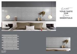 Backsplash Madre de perla Mosaico de vidrio Kit de cerámica Hexágono 300x300mm Azulejos decorativos para niños Contenedor Casa EE. UU. - Product Image 5