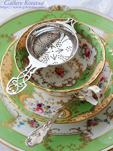 Colador de té marrón Vintage con mango largo para café, té, Espresso, accesorios, utensilios de cocina, suministros de artículos para bebidas - Product Image 6