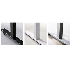 SMARTDESK Y Home <b>Desk</b> in Black Durable Metal Construction - Product Image 3