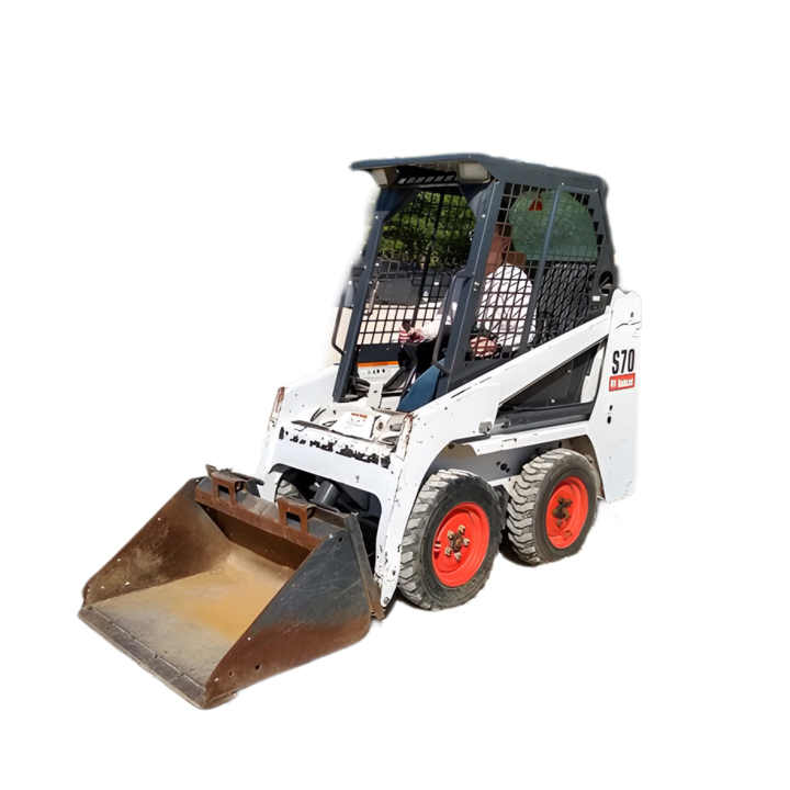 USED BOBCAT S70 SKID STEER AFFORDABLE WITH DIESEL ENGINE LOADER SKID STEER READ to SHIP CONSTRUCTION MACHINERY
