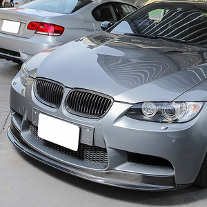 Nouveau pare-chocs avant en fibre de carbone de style AK1 pour 2008-2013 pour E92/E93 M3 uniquement, montage par vis, rétrofit/mise à niveau TW - Product Image 2