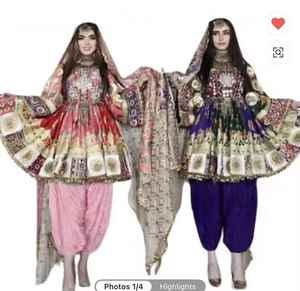 Vestido Tradicional Afgano/Pakistaní Kuchi, Vestido Kochi de Excelente Calidad, Vestido Étnico Tribal Banjara Vintage, MOQ Bajo - Product Image 2